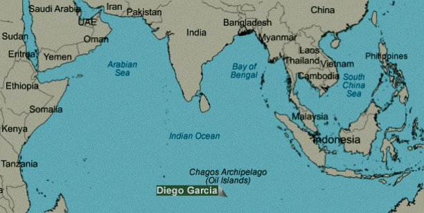 L’Iran cible la base de Diego Garcia dans l’océan indien avec des missiles IRBM